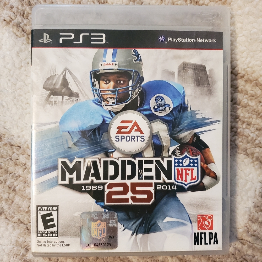 5 for $25 | Playstation 3 Madden 25 NFL EA Sports - UNTESTED